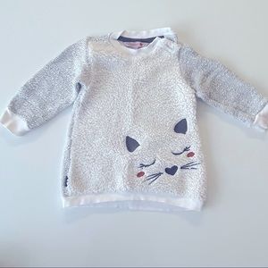 Baby girl cozy winter dress